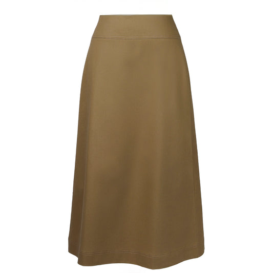 A-line Skirt Khaki