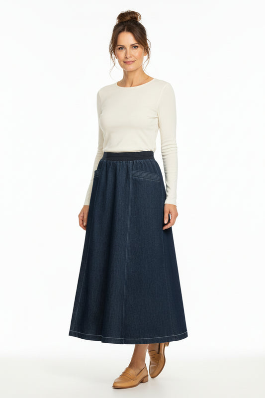 Andrea Denim Skirt