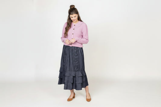 Margot Skirt Indigo