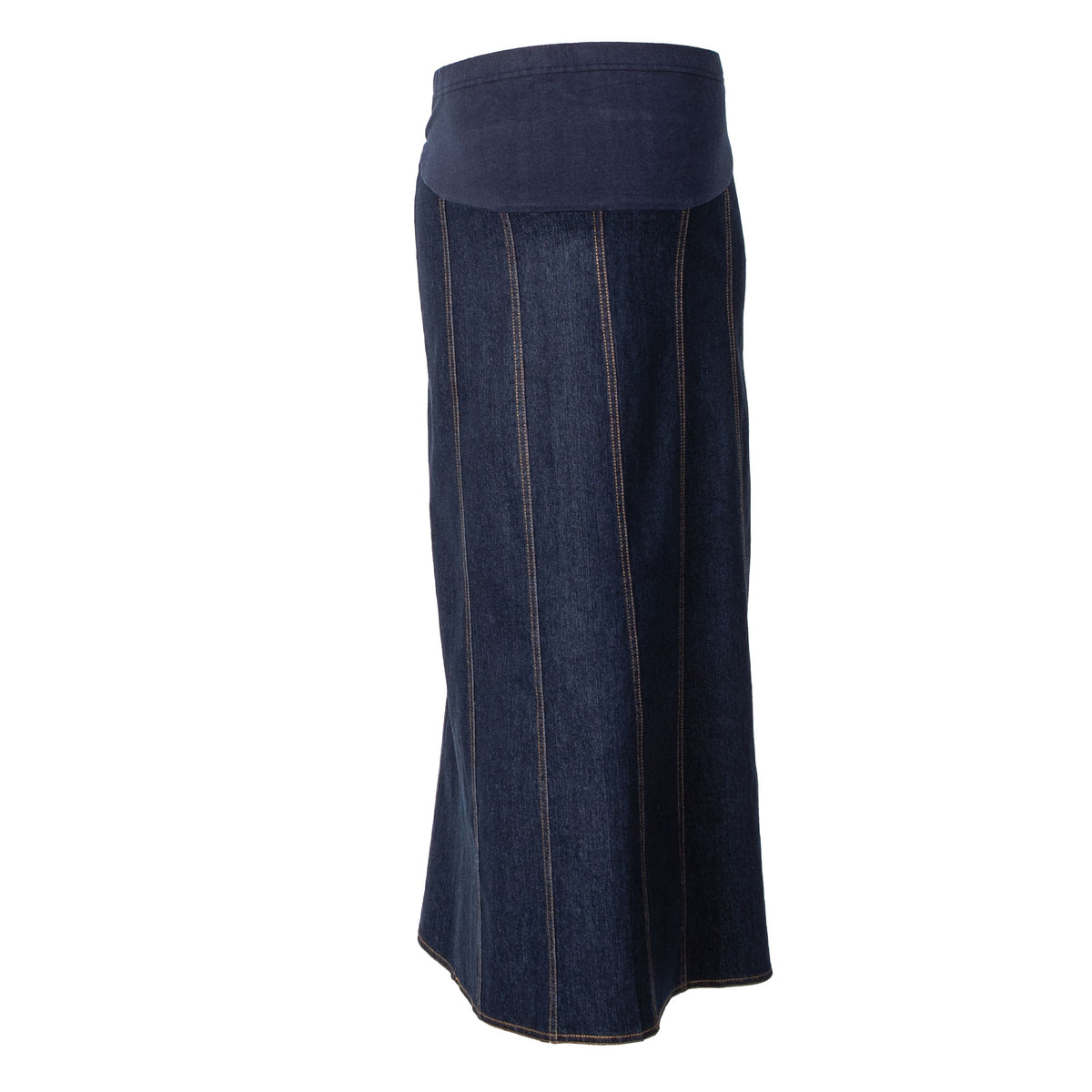 Maternity Skirt Panel Denim