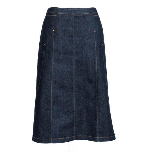 No Ziggy Skirt Denim Blue