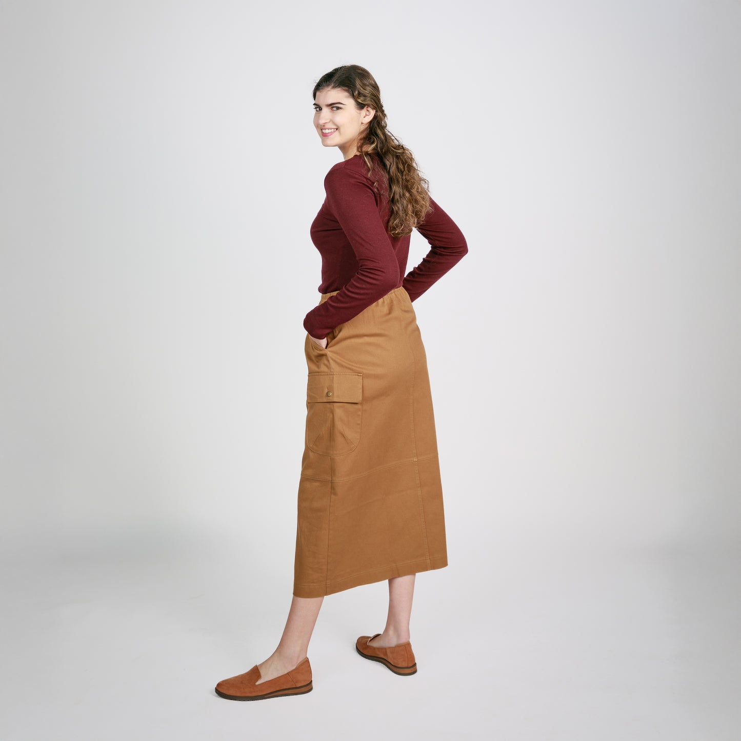 On-the-Go Brown Sugar Skirt
