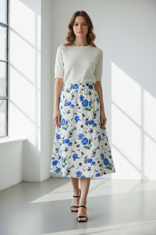 nC Classic Skirt Spring Floral
