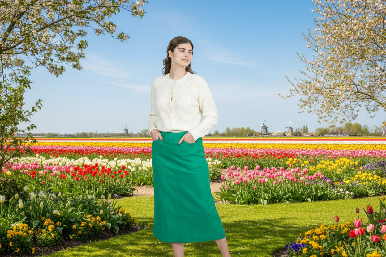Signature Skirt Emerald Jade