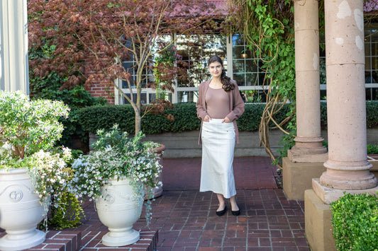 No Ziggy Skirt White