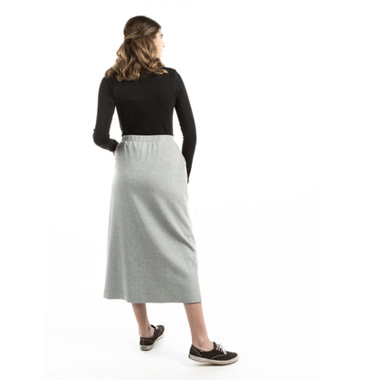 Sporty Comfort Gray Skirt