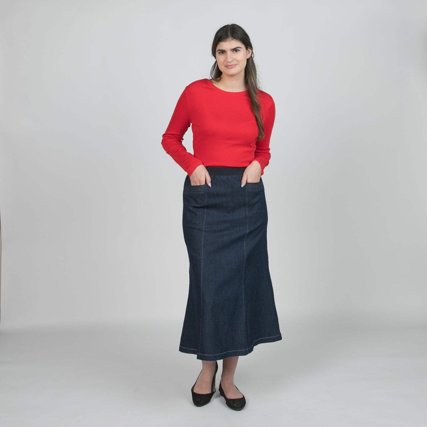 Andrea Denim Skirt