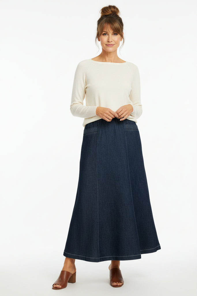 Andrea2 Denim Skirt