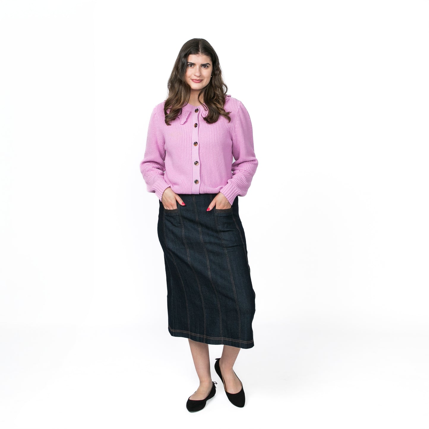 Christa Denim Skirt