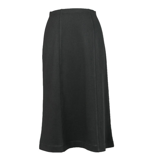 Classic Panel Black Skirt