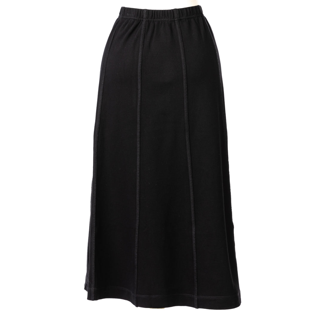 Everyday Comfort Black Skirt
