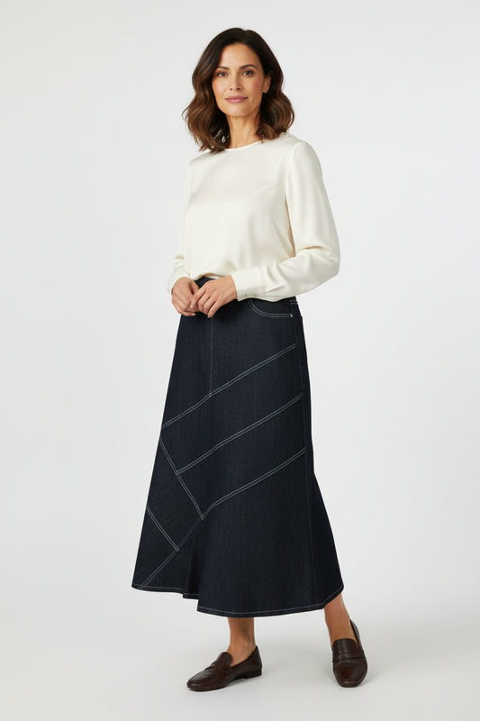 Helen Denim Skirt