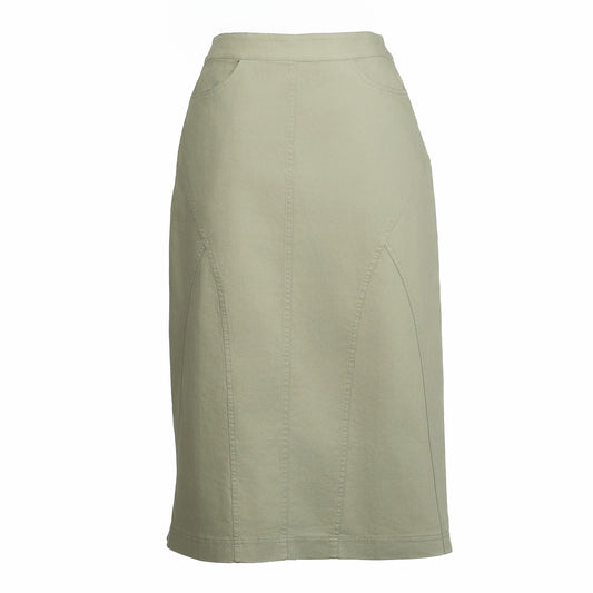 Ivy Seafoam Denim Skirt