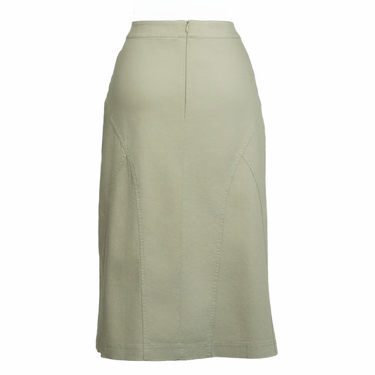 Ivy Seafoam Denim Skirt