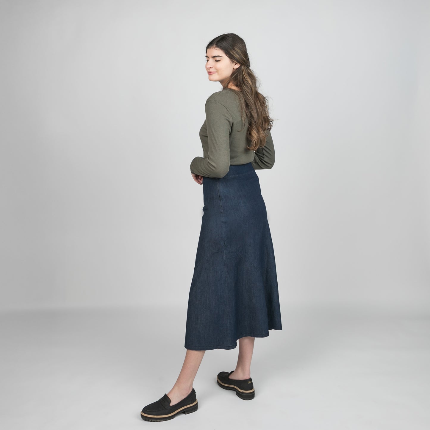 Laura Denim Skirt