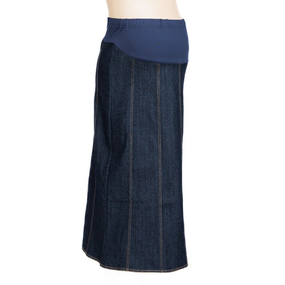 Maternity Skirt - Multi Panel Denim