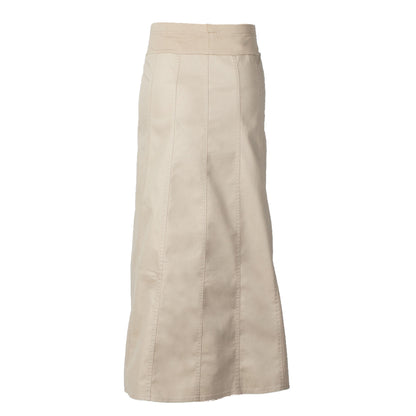 Maternity Skirt Panel Khaki 2