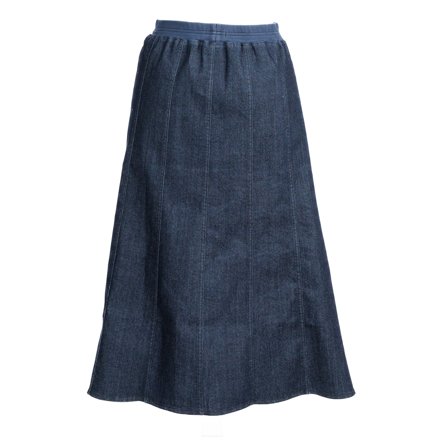 Panel Denim Blue Skirt