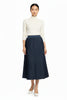 Panel Denim Blue Skirt
