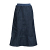 Panel Denim Blue Skirt