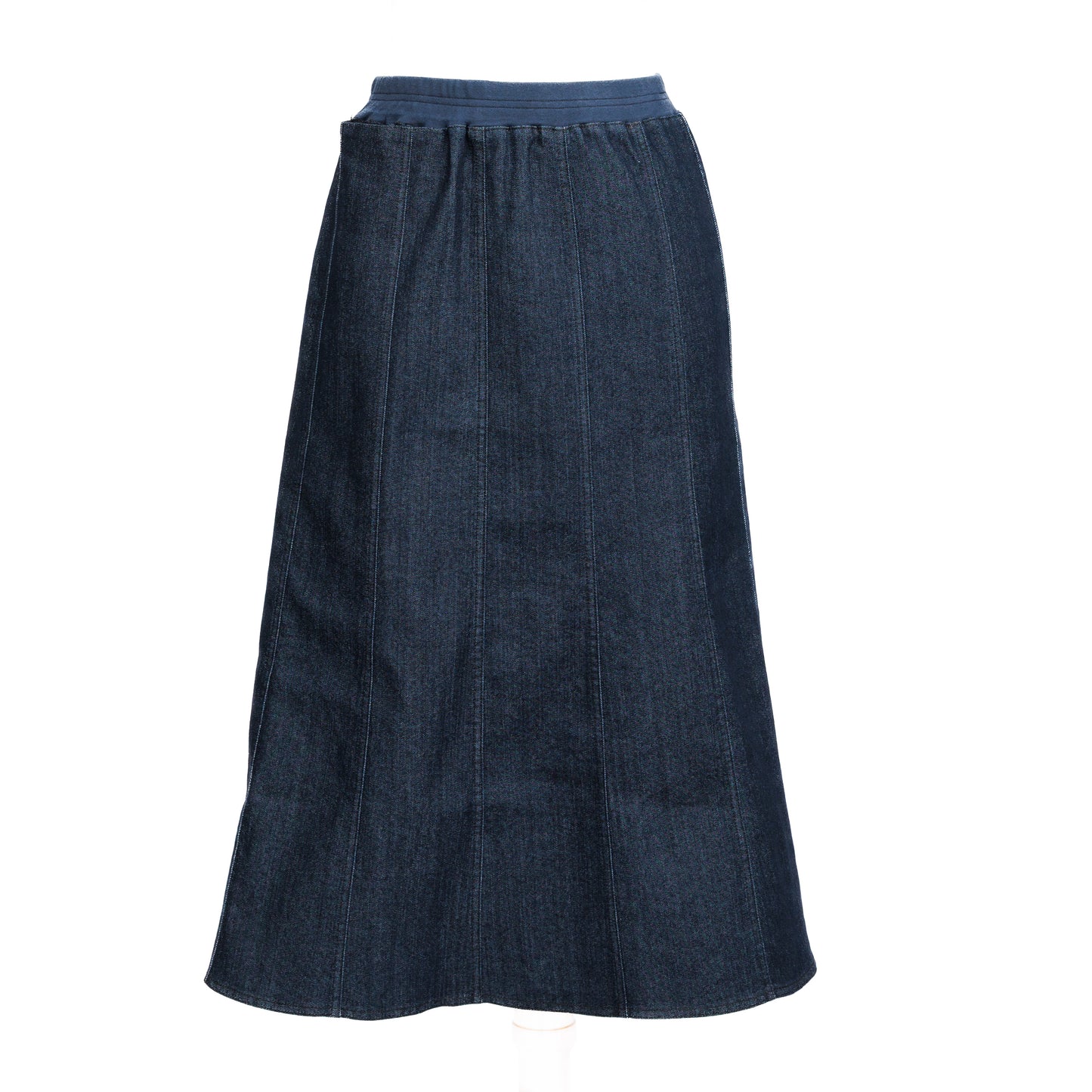 Panel Denim Blue Skirt