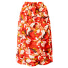 Ruched Skirt Bold Floral