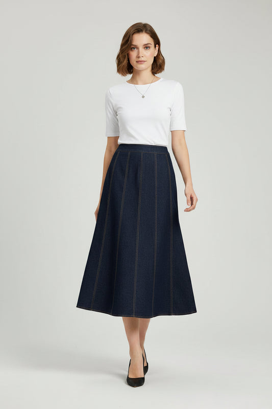 Sandra Denim Skirt