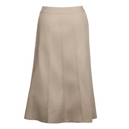 Sandra Fawn Khaki Skirt