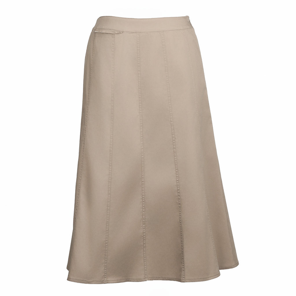 Sandra Fawn Khaki Skirt