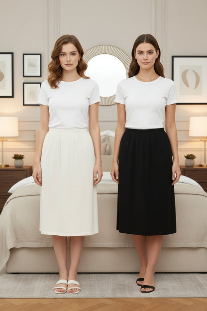 Half-Slip Silk Black