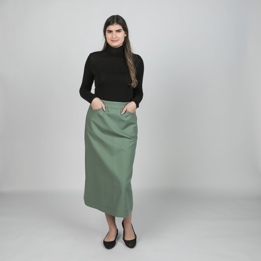 Signature Skirt Hunter Green