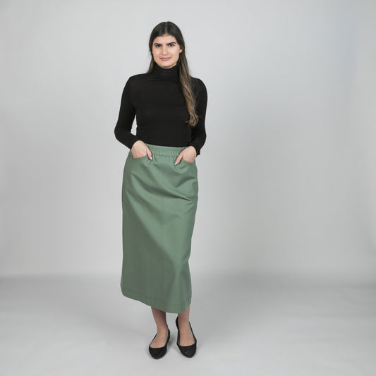 Signature Skirt Hunter Green