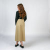 A-line Khaki Skirt