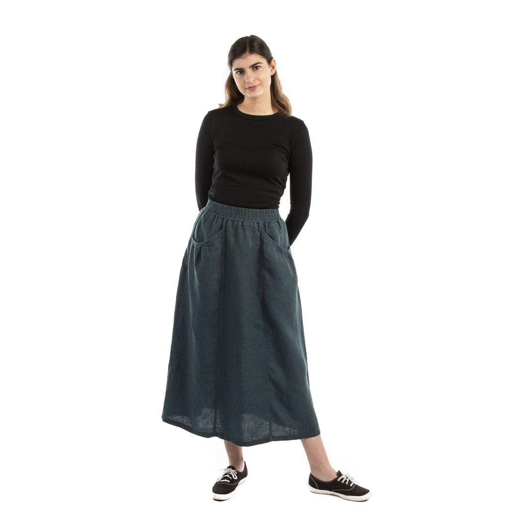 Lina Linen Skirt