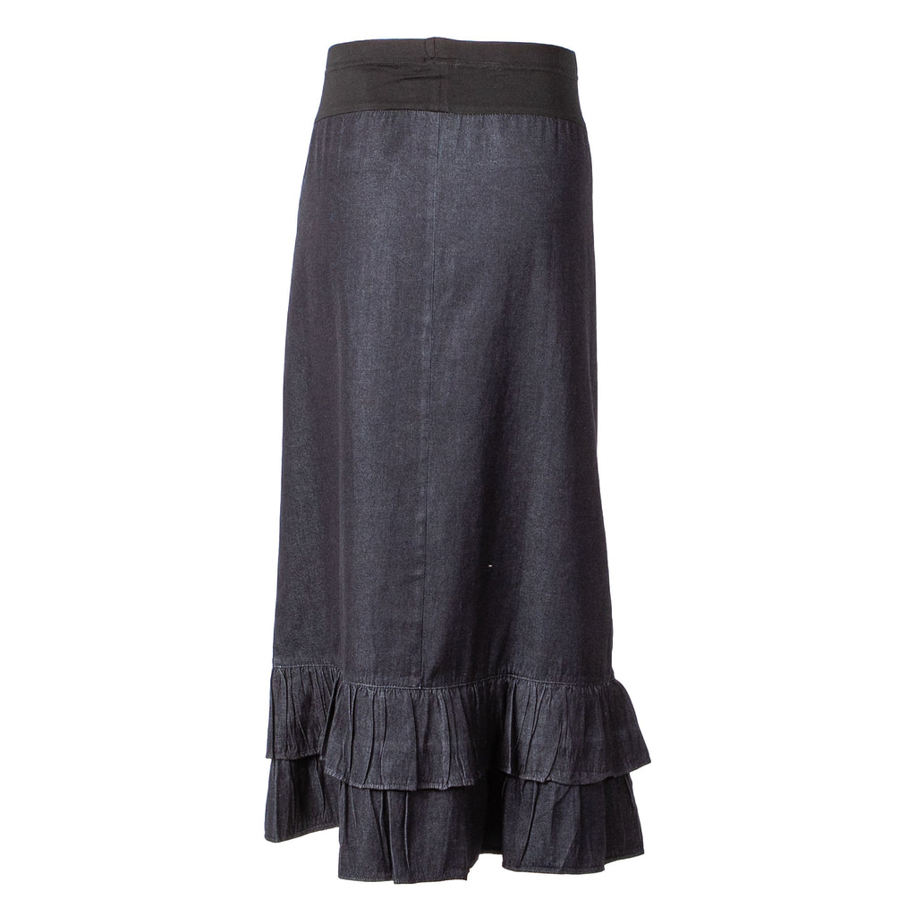 Maternity Double Ruffle Modest Skirt – newCreation Apparel