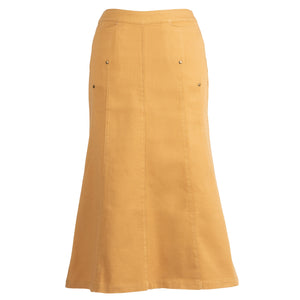 Modest long skirt in Autumn Fall Color  or Mustard Yellow 