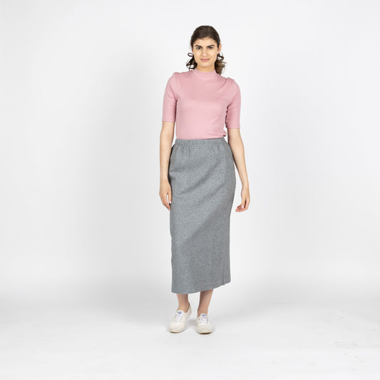 Sweat Skirt Gray