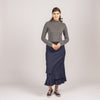 Unusual Ruffles Denim Skirt