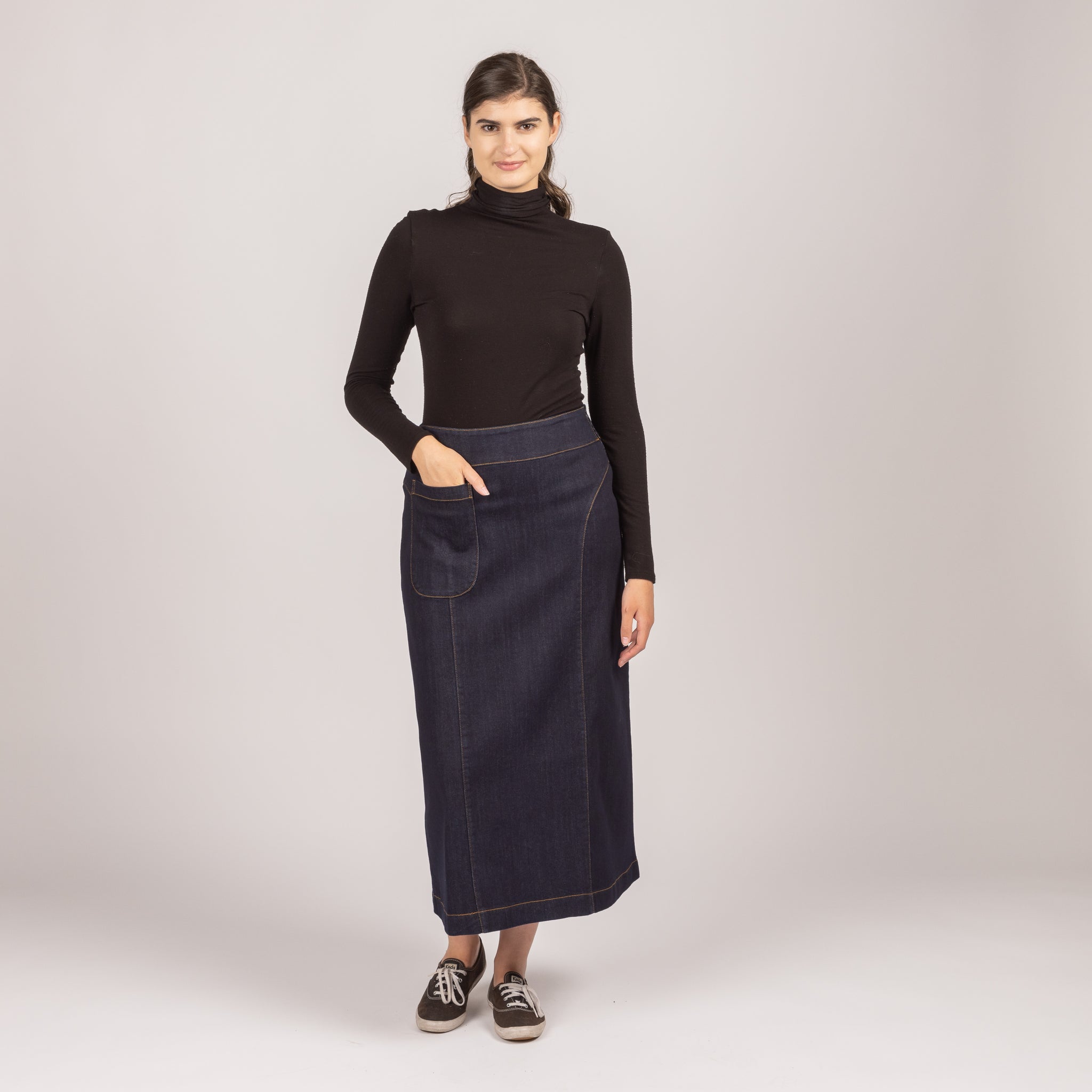 Buy Miss Chase Women's Black A-line Mini Denim Skirt(MCSS20DEN11-04-62-26, Black,26) at Amazon.in