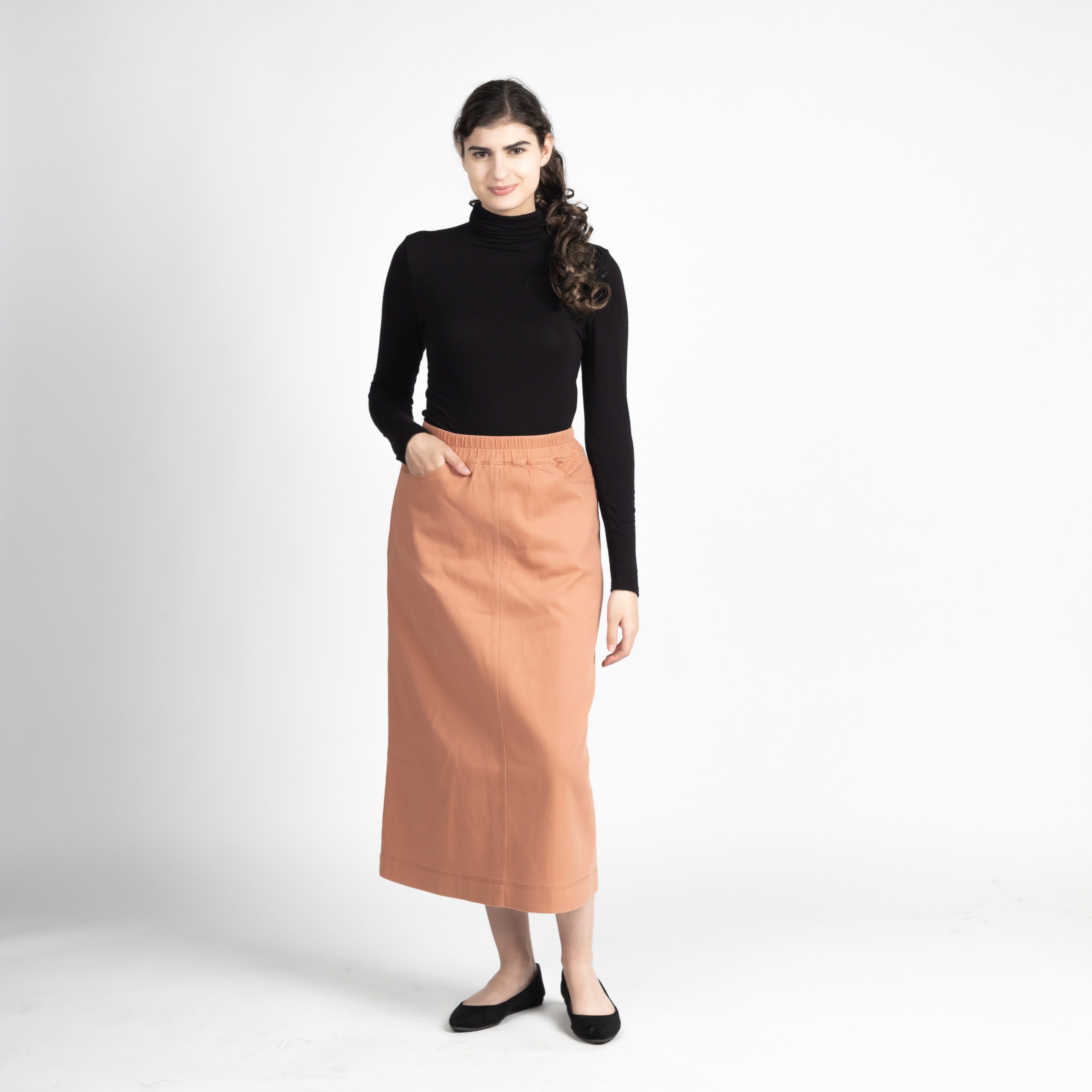 nC Classic Almond Rose Skirt – newCreation Apparel