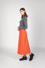 nC Classic Orange Red Denim Skirt
